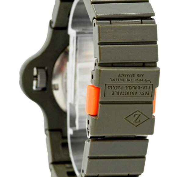 Seiko Cabane de Zucca JDM Giugiaro Dashboard Green Plastic Watch Ref: 7S36-0250! - Picture 6 of 9